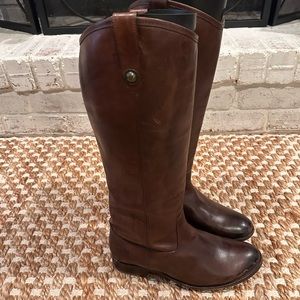 Frye Melissa Button 2 wide calf
